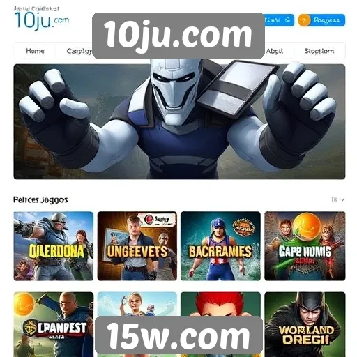 Análise da oferta de jogos no 10ju.com